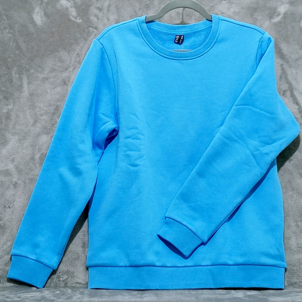 Vibrant Blue Crewneck Sweatshirt